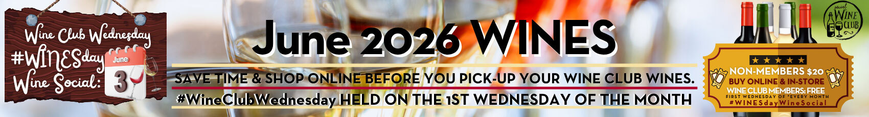 Sip Wine Club Wines and taste the benefits of HWC's Wine Club